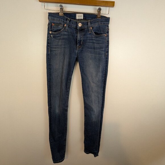 Hudson Nico Midrise Super Skinny Jeans, Sz 26 - Picture 1 of 8
